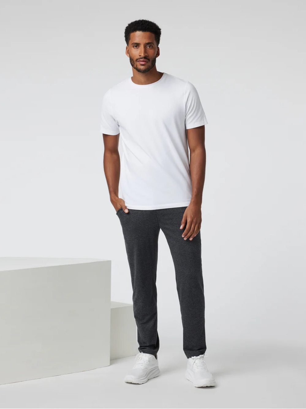 Vuori Men’s Ponto Performance Pants Charcoal Gray Size L